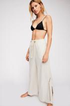 Lounge All Day Linen Pants By Intimately At Free People